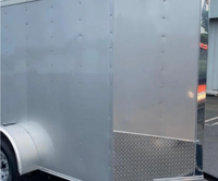 .030" Aluminum Sheet – 49" Wide Painted Trailer Skin (3105 Alloy) - close-up view | AAA Trailer