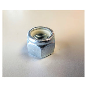 1/2-20 Nylon Lock Nut Steel 18-8 Elastic Insert Hex Nut