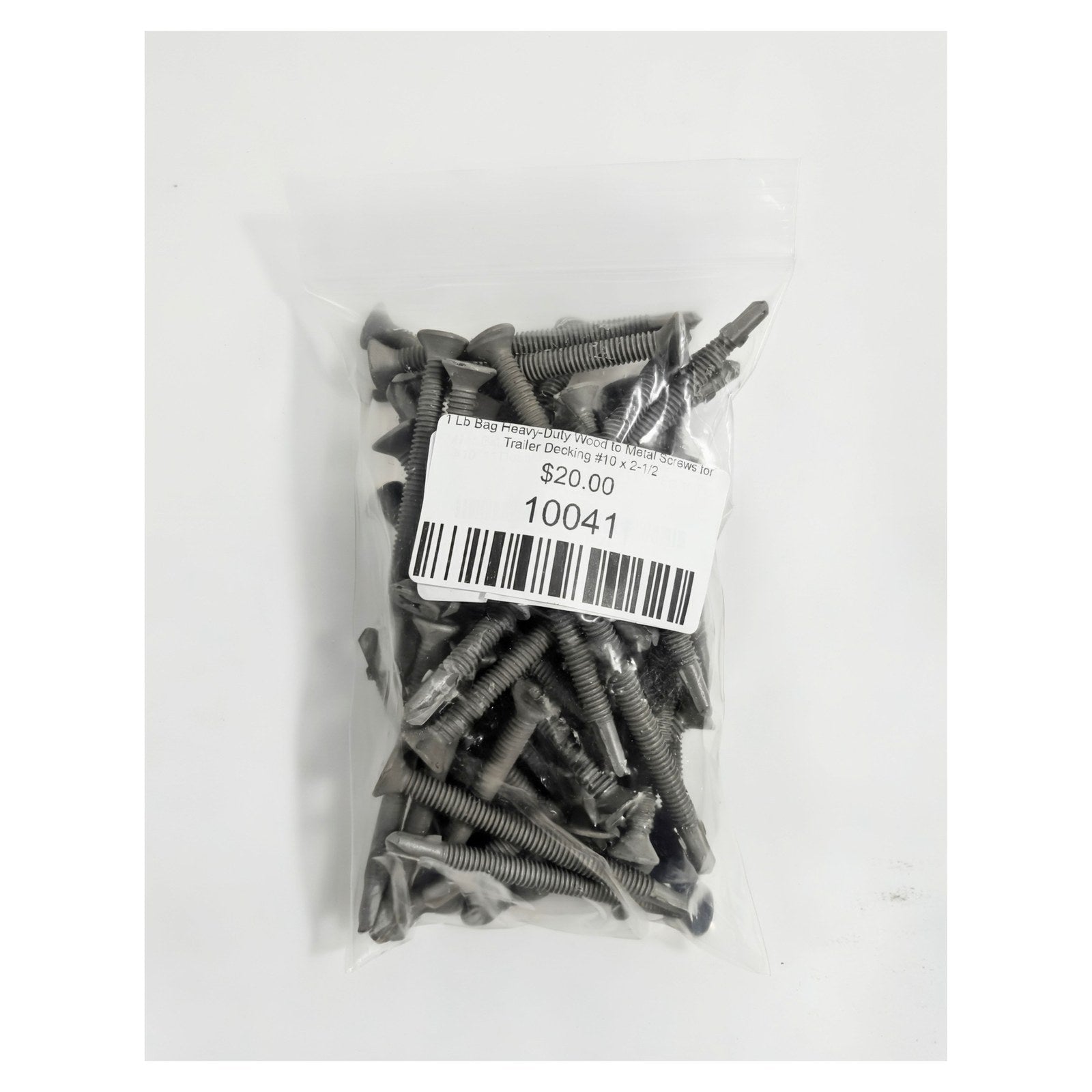 #12 x 2-1/2" Trailer Deck Screws – Wood to Steel – Heavy Duty – 1 lb (~45)