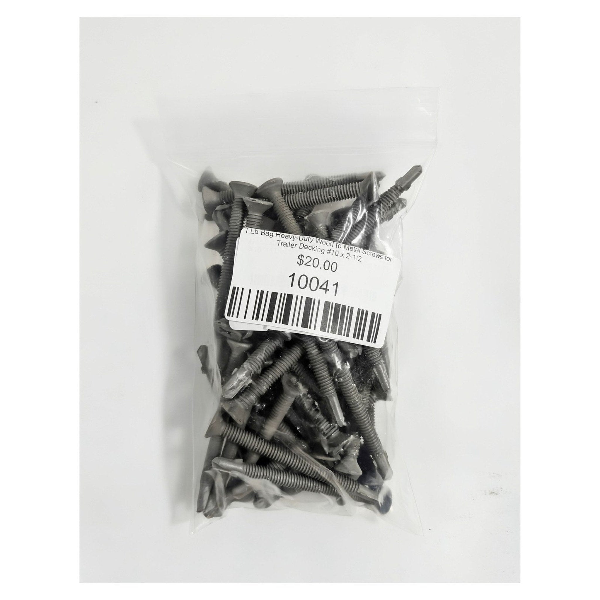 #12 x 2-1/2" Trailer Deck Screws – Wood to Steel – Heavy Duty – 1 lb (~45)