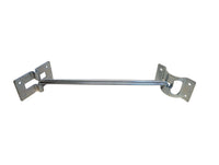 10" T-Style Trailer Door Holder – Zinc-Plated RV & Enclosed Trailer Hook and Keeper - full product view | AAA Trailer