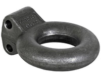10 Ton Forged Steel Lunette Ring for Adjustable Channel Brackets - 25,000 lbs - full product view | AAA Trailer