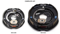 Dexter 12" x 2" Electric Trailer Brake Set – Complete LH + RH Pair for 7,000 lb  — Kit composite | AAA Trailer