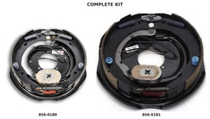 Dexter 12" x 2" Electric Trailer Brake Set – Complete LH + RH Pair for 7,000 lb  — Kit composite | AAA Trailer