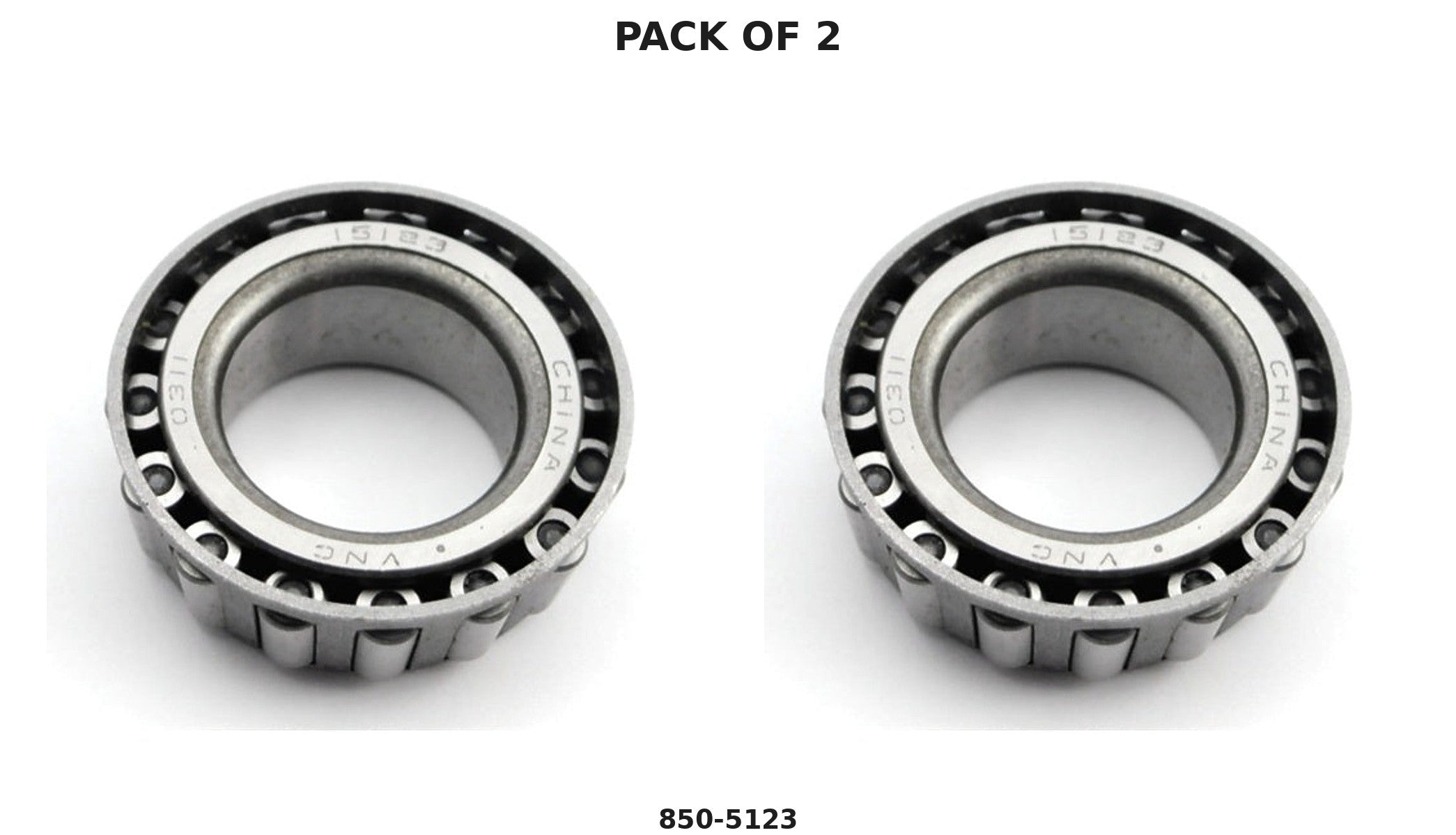 Trailer Bearing Kit Pair – Both Sides for 5,200-6,000 lb Axles (25580/15123)