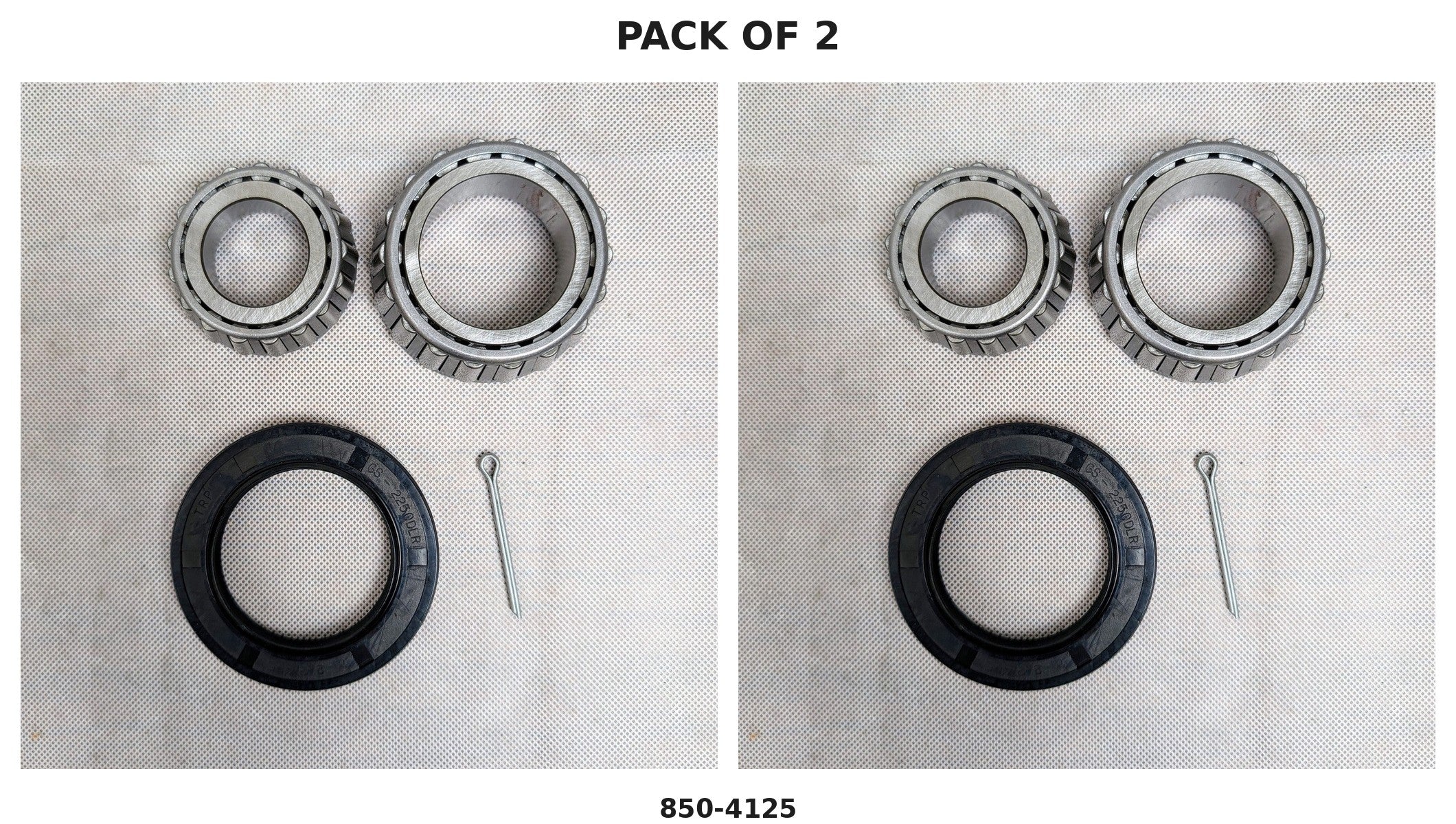 Trailer Bearing Kit Pair – Both Sides for 7,000 lb Axles (25580/14125A)