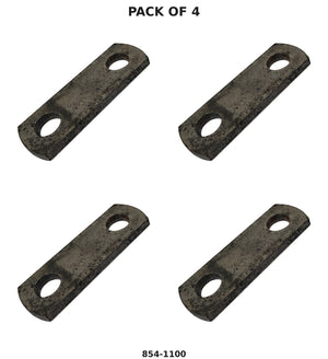 Trailer Shackle Link Strap 4-Pack – 2" Center-to-Center — Pack of 4 | AAA Trailer