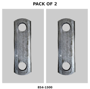 Trailer Shackle Link Strap Pair – 2-1/2" Center-to-Center — Pack of 2 | AAA Trailer