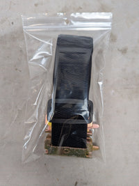 12"-22" Adjustable E-Track Bungee Tie-Down Straps - Black - component detail | AAA Trailer