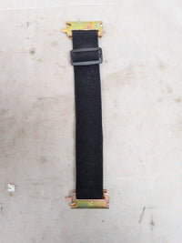 12"-22" Adjustable E-Track Bungee Tie-Down Straps - Black - close-up view | AAA Trailer