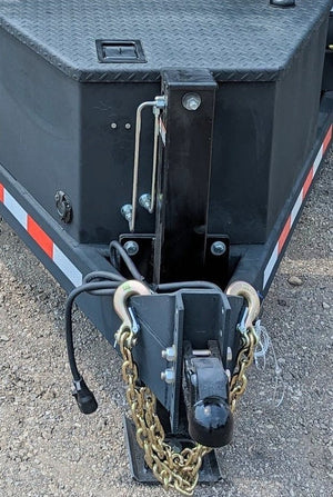Replacement 12000# Hydraulic Tongue Jack for Dump Trailer - 12,000 lb - full product view | AAA Trailer
