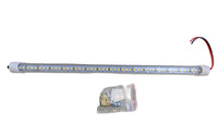 12V LED Light Bar for Enclosed Cargo Trailers - Cool White 6500K - close-up view | AAA Trailer