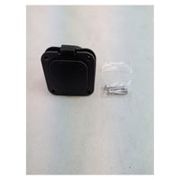 15 Amp Flanged Power Inlet – NEMA 5-15 125V – Weatherproof Trailer/RV - detail view | AAA Trailer