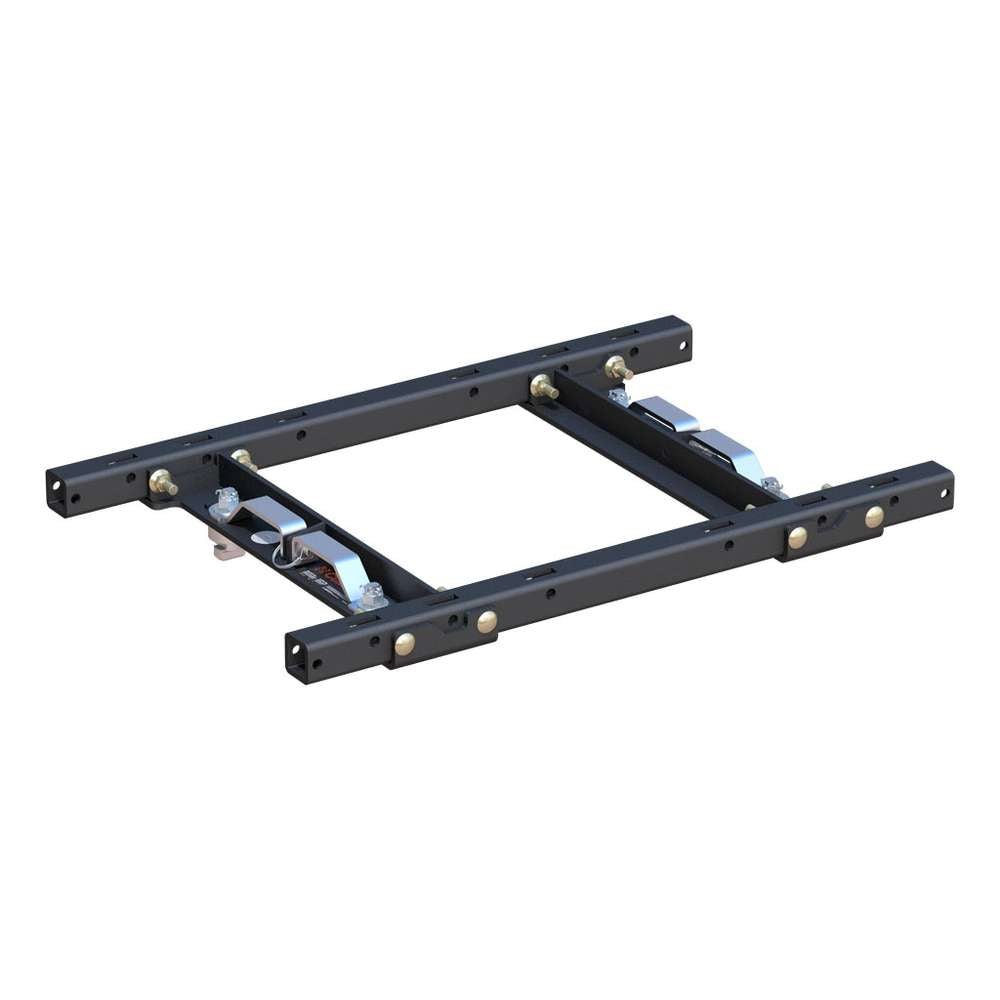 CURT 16027 Puck System 5th Wheel Adapter with Rails, Select Chevy, Ford, GMC, 25K #16027