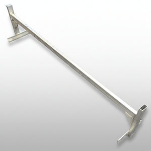 Aluminum Ladder Rack for Flat Roof Enclosed Cargo Trailers — 5 ft | 1620X27047A | AAA Trailer