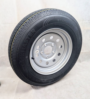 175/80R13 Steel Modular Wheel with Rambler Radial Tire 5x4.5 Bolt Pattern - 5x4.5 - full product view | AAA Trailer