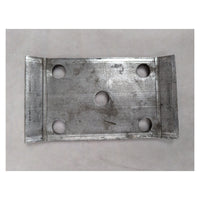 Heavy Duty 3 1/2" x 2" U-Bolt Tie Plate - full product view | AAA Trailer