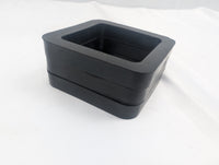 2.5 Inch Hitch Receiver Silencer – Rubber pad installed on ball mount shank | AAA Trailer