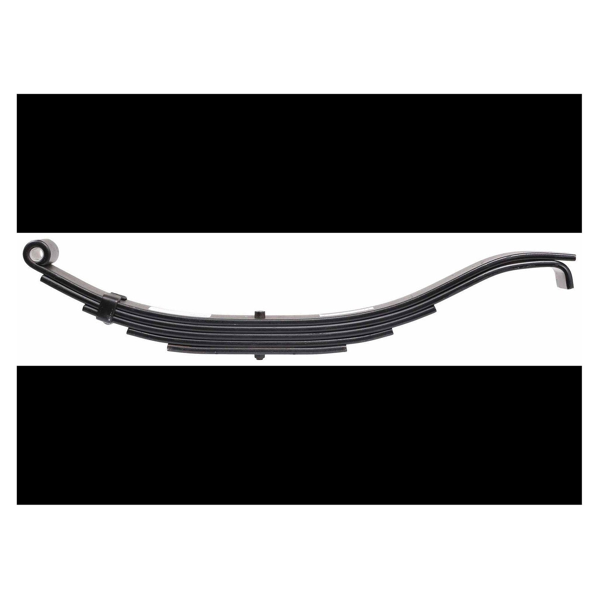 26.98" Slipper Spring · Hook End · 3400 LB Capacity · 5-Leaf · 2" Wide