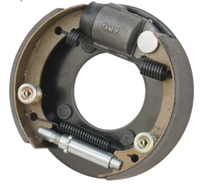 Dexter Brake Assy 7" x 1-3/4" Hydraulic Uni-servo Left Hand - 2,200 lb - alternate angle | AAA Trailer