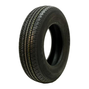 205/75R15 LoadStar ST Radial Trailer Tire w/ 15" Black Mod Wheel - 5 on 4-1/2 -LR C