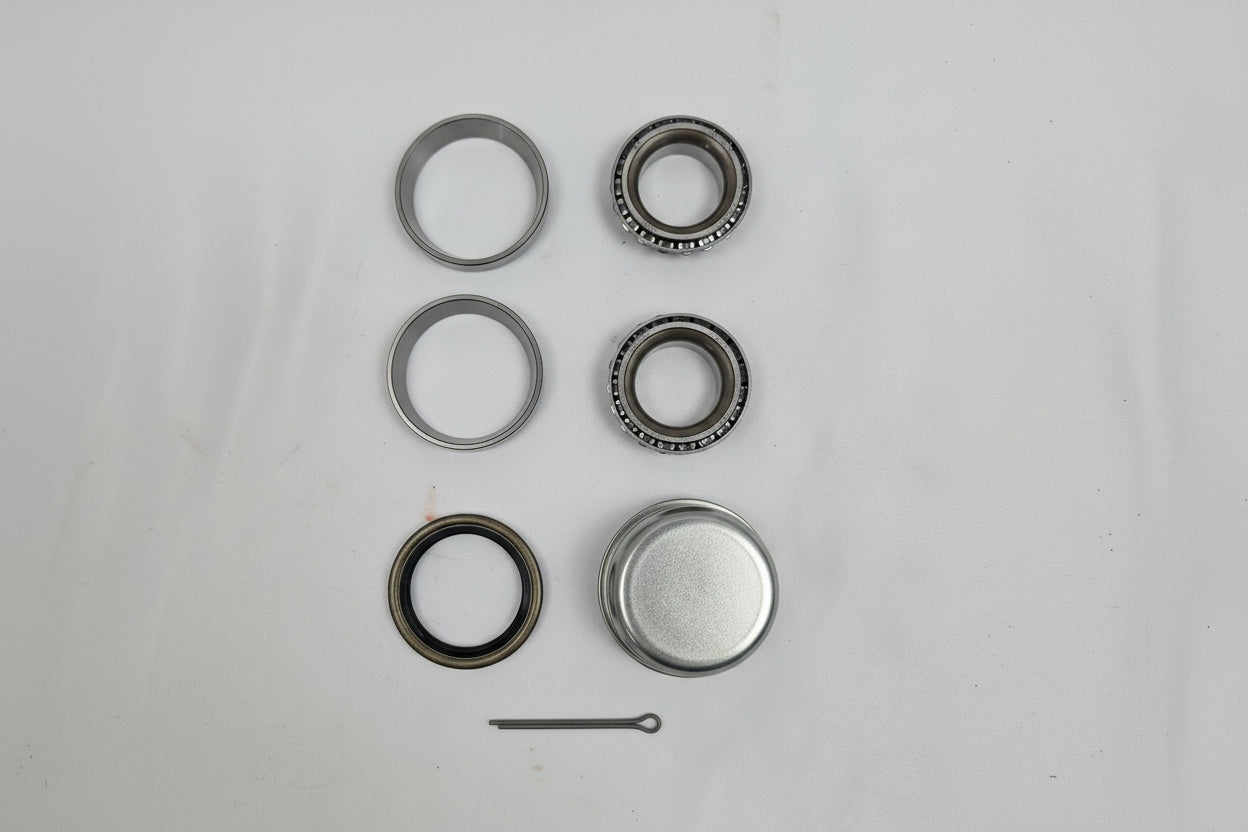 2200 lb Trailer Bearing Kit — L44649 Bearings, Races, Seal & Grease Cap — 1-1/16" BTR Spindle — Fits Dexter 2.2K Axles