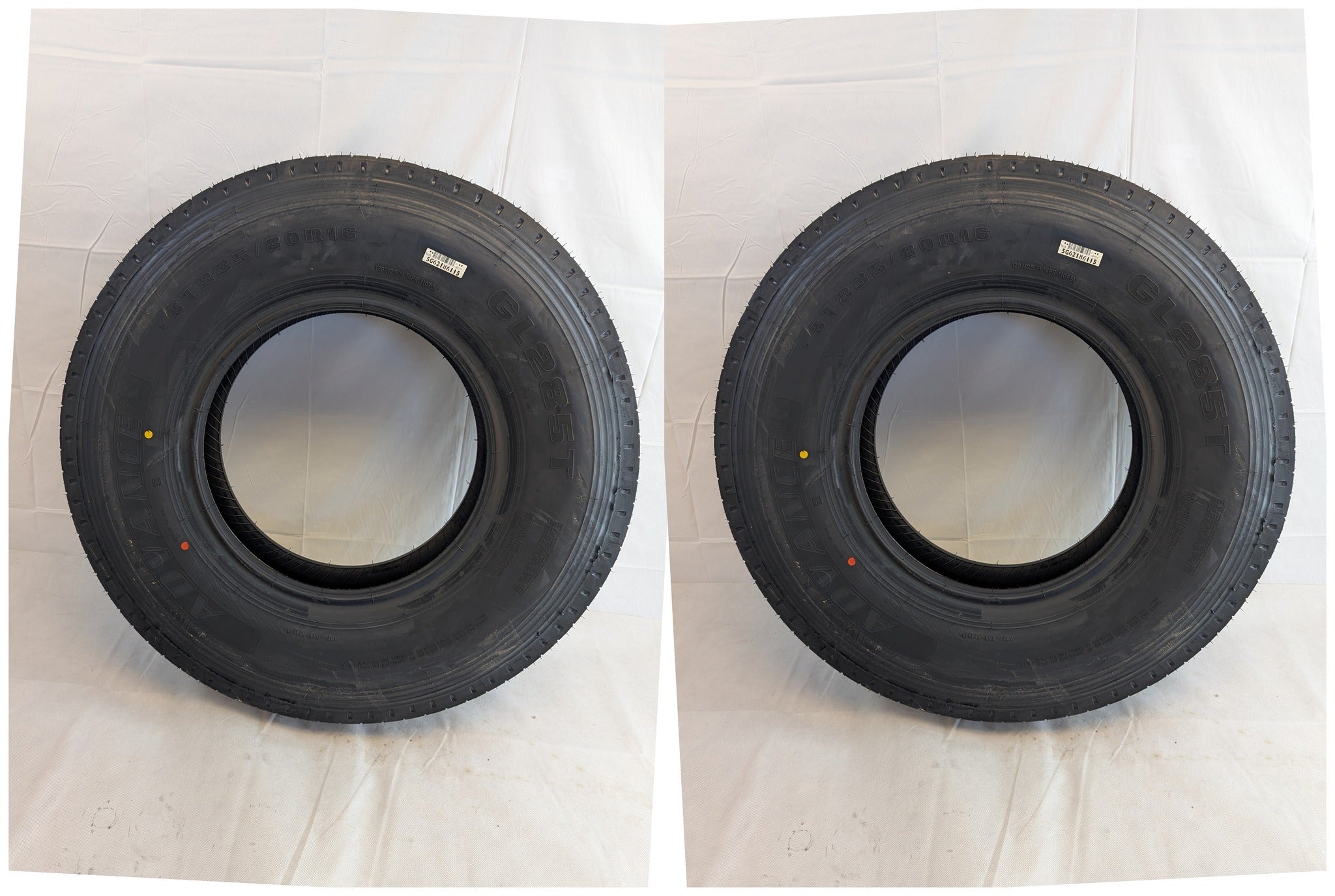 Taskmaster Advance All Steel ST235/80R16 LRG Trailer Tire – Set of 2 – Load Range G | 14 Ply