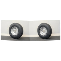 235/80R16 Load G Trailer Tire & Silver Mod Wheel – Set of 2 | AAA Trailer
