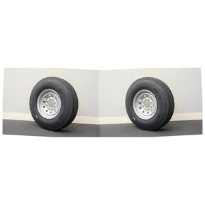 235/80R16 Load G Trailer Tire & Silver Mod Wheel – Set of 2 | AAA Trailer