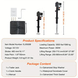 Electric Trailer Jack / 3500 pound capacity