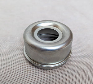 2.72" Trailer Axle Dust / Grease Cap EZ Lube Large - full product view | AAA Trailer