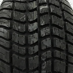 Kenda 215/60-8 Bias Trailer Tire with 8" White Wheel - 4 on 4 - Load Range C