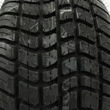 Kenda 215/60-8 Bias Trailer Tire with 8" White Wheel - 4 on 4 - Load Range C
