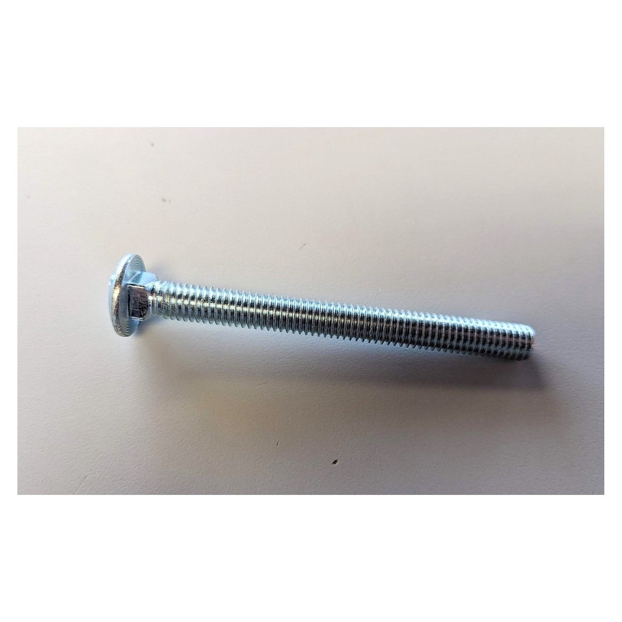 3/8 in.-16 x 3-1/2 in.  Grade A Zinc Plated Steel Carriage Bolt
