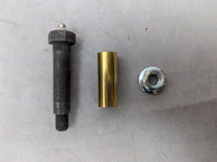 3 Inch Trailer Leaf Spring Bolt with Locking Flange Nut - detail view | AAA Trailer