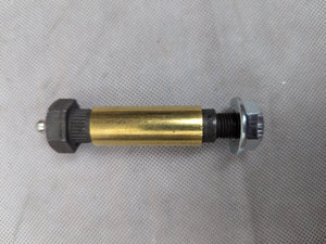 3 Inch Trailer Leaf Spring Bolt with Locking Flange Nut - full product view | AAA Trailer