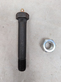 Premium Greaseable Trailer Shackle Bolt Kit 3.5" x 9/16" with Lock Nut