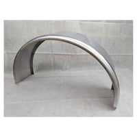 Kampco 32x9 Smooth Aluminum Single Axle Round Trailer Fender - One Fender - 32x9 - full product view | AAA Trailer