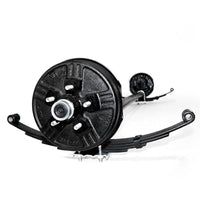 3500 lb Capacity Trailer Idler Axle with 4" Drop - 3500 lb - detail view | AAA Trailer