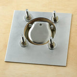 Recessed D Ring Kit 6000# capacity Tiedown w backing plate