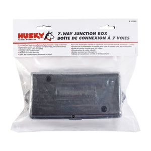 Husky 7-Way Trailer Wiring Junction Box with Waterproof Design for Trailers and Campers