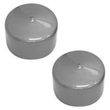 Bearing Buddy Dust Caps, 2-Pack 1.98 Inch Grey Rubber Caps Trailer Wheel Hub Dust Covers Replacement Bearing Protector