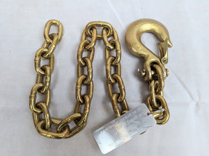 3/8" X 36" 26400# Trailer Tongue Safety Chains - 26400 lb - full product view | AAA Trailer
