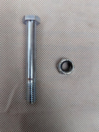 3/8-in x 3-in Zinc-Plated Coarse Thread Hex Bolt - 3x3 - full product view | AAA Trailer