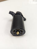 Pollak Black Plastic, 7-Pole, RV-Style Trailer Connector - Trailer End