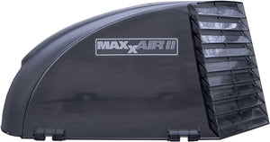 Maxx Air 00-933082 Standard Vent Cover, One Piece Design, Super Tough Wind Resistant Cover for Roof Vents, Black