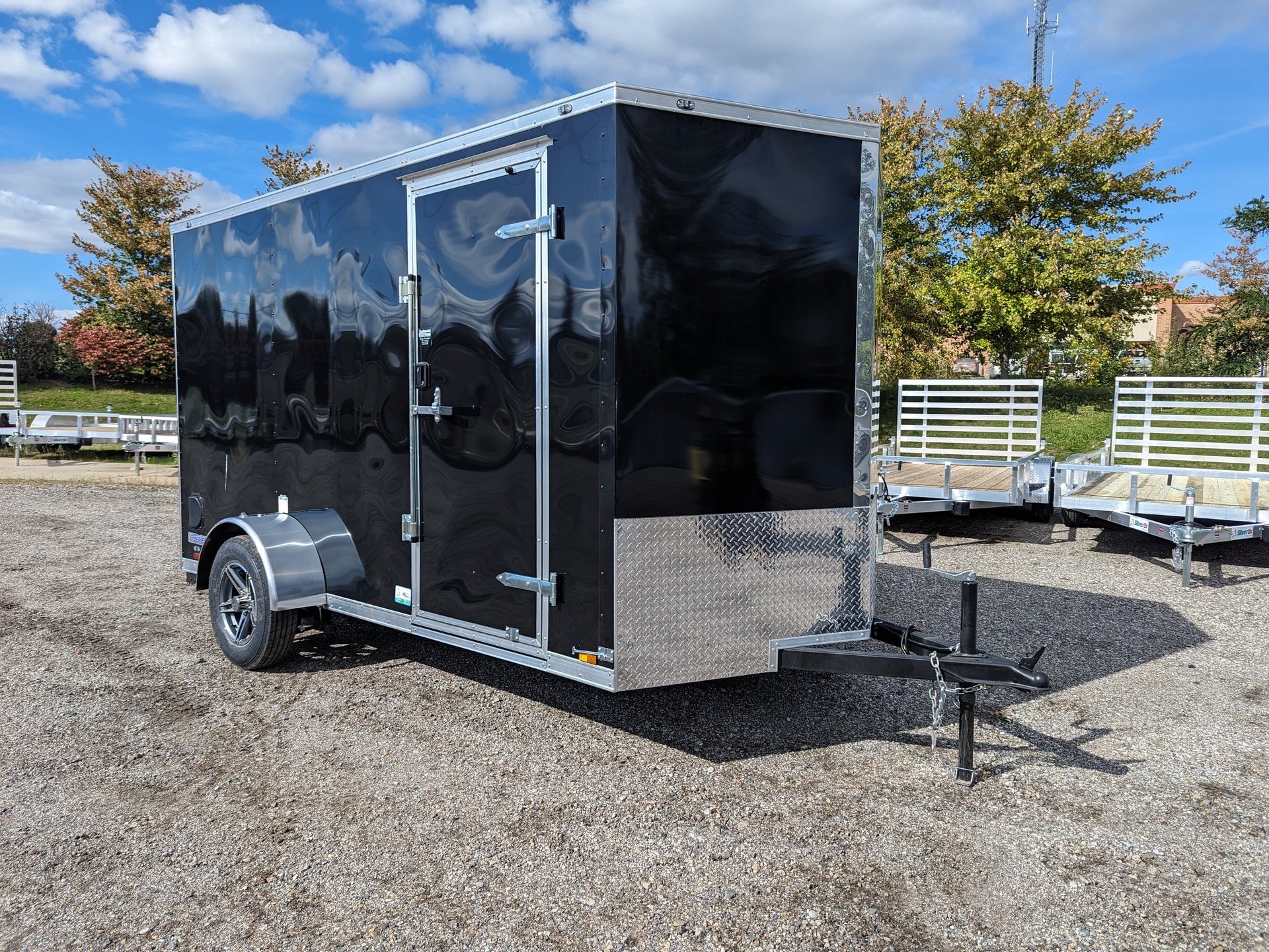 Cargo Mate 6.5x12 Enclosed Cargo Trailer w Ramp Door