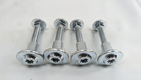 4 Pcs Trailer Hasp Bolt Kit for Trailer Cam Lock Hasp, Trailer Hasp Bolt Kit, 1 1/2" Bolt w Barrel Nut - 18 x 1 - close-up vi