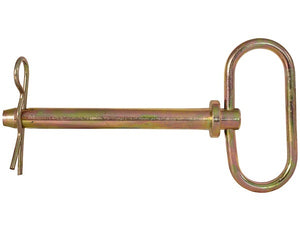BUYERS PRODUCTS Hitch Pin: 1/2in Pin Dia, 4 1/4 in Overall Lg, 4 1/4 in Usable Lg, Cotter Pin