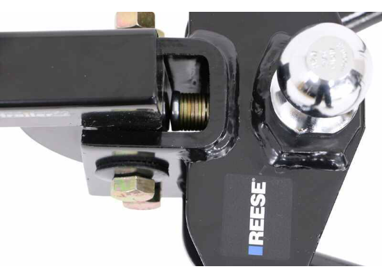 Reese Round Bar Weight Distributing Complete Kit with Shank and Hitch Ball